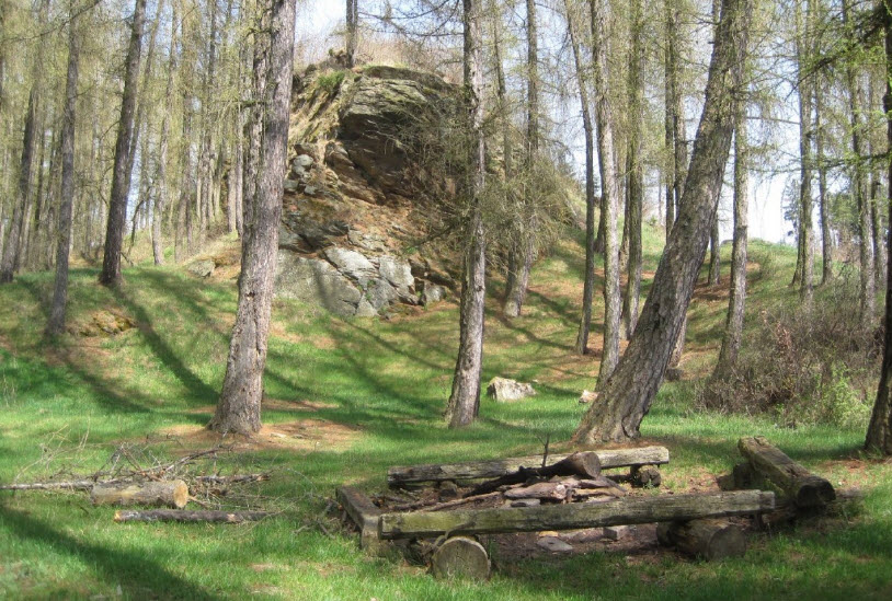Zřícenina Hradu Štědrý Hrádek, Czech Republic (Czechia)